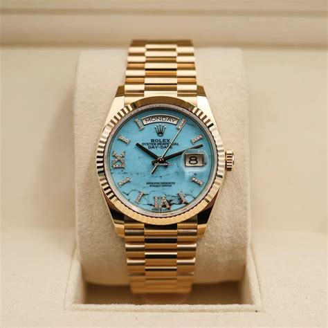 rolex turquoise dial|rolex day date 36 turquoise.